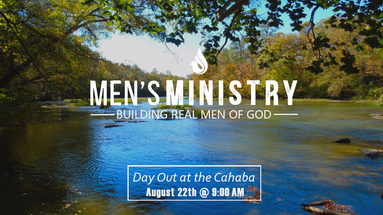 Men's Ministry meeting flyer